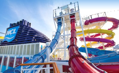 Norwegian Breakaway waterslides